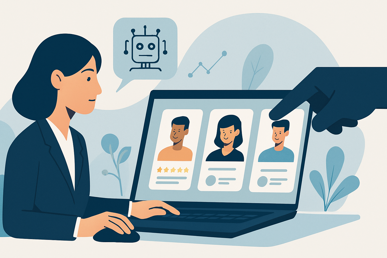 Imagen de IA en Recursos Humanos: Hacia dónde va la selección de talento